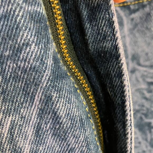 Vintage 80's Joan Darc Purple Stone Washed Jeans Womens 26 Straight Retro - Picture 7 of 16